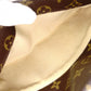 LOUIS VUITTON Beverly MM Monogram Canvas Shoulder Bag, Leather and PVC, Brown