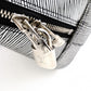 LOUIS VUITTON Alma Epi Platine Handbag Silver Tone