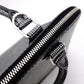 LOUIS VUITTON Alma Epi Platine Handbag Silver Tone