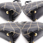 CHANEL Wild stitch Tote Bag leather black USED Women
