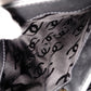 CHANEL Wild stitch Tote Bag leather black USED Women