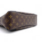 LOUIS VUITTON Odeon NM MM Monogram Canvas Shoulder Bag, Leather and PVC, Brown