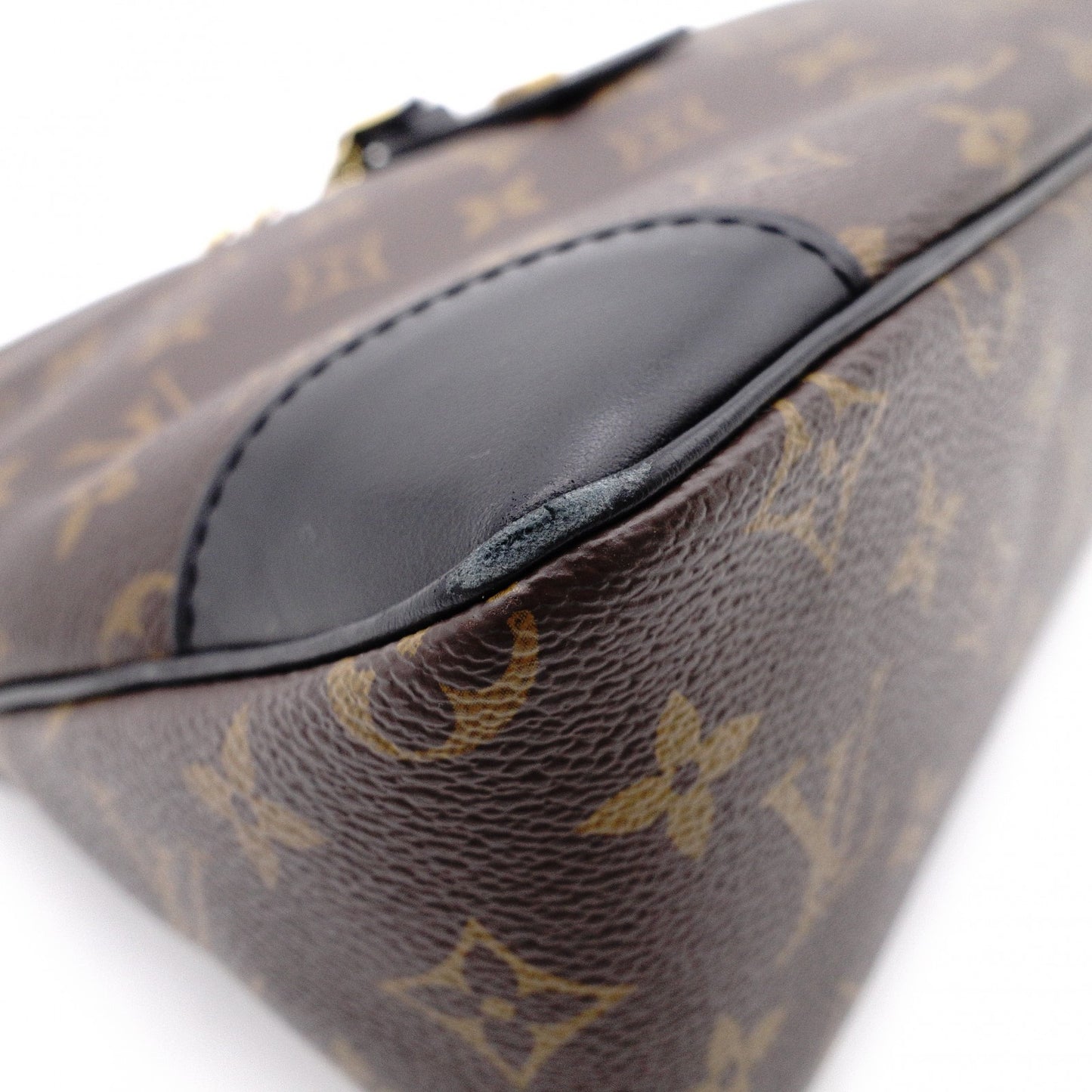 LOUIS VUITTON Odeon NM MM Monogram Canvas Shoulder Bag, Leather and PVC, Brown