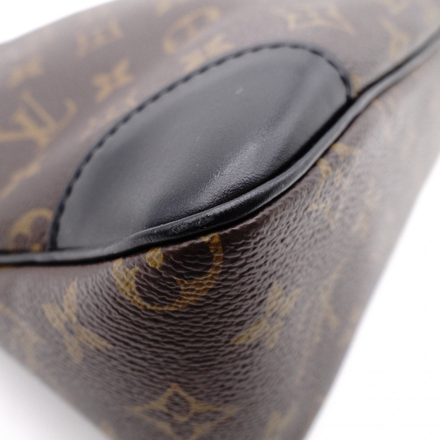 LOUIS VUITTON Odeon NM MM Monogram Canvas Shoulder Bag, Leather and PVC, Brown