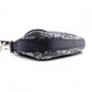 Christian Dior Trotter Shoulder Bag Canvas Navy