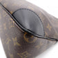 LOUIS VUITTON Odeon NM MM Monogram Canvas Shoulder Bag, Leather and PVC, Brown
