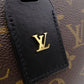 LOUIS VUITTON Odeon NM MM Monogram Canvas Shoulder Bag, Leather and PVC, Brown
