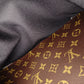 LOUIS VUITTON Odeon NM MM Monogram Canvas Shoulder Bag, Leather and PVC, Brown