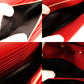Saint Laurent Cassandra Envelope Chain Shoulder Bag Red Leather Wallet Red Gold Hardware 7-11-095