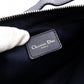 Christian Dior Trotter Shoulder Bag Canvas Navy
