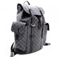LOUIS VUITTON Christopher PM Damier Graphite Backpack, PVC, Gray, Men's