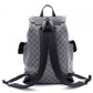 LOUIS VUITTON Christopher PM Damier Graphite Backpack, PVC, Gray, Men's