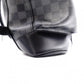 LOUIS VUITTON Christopher PM Damier Graphite Backpack, PVC, Gray, Men's