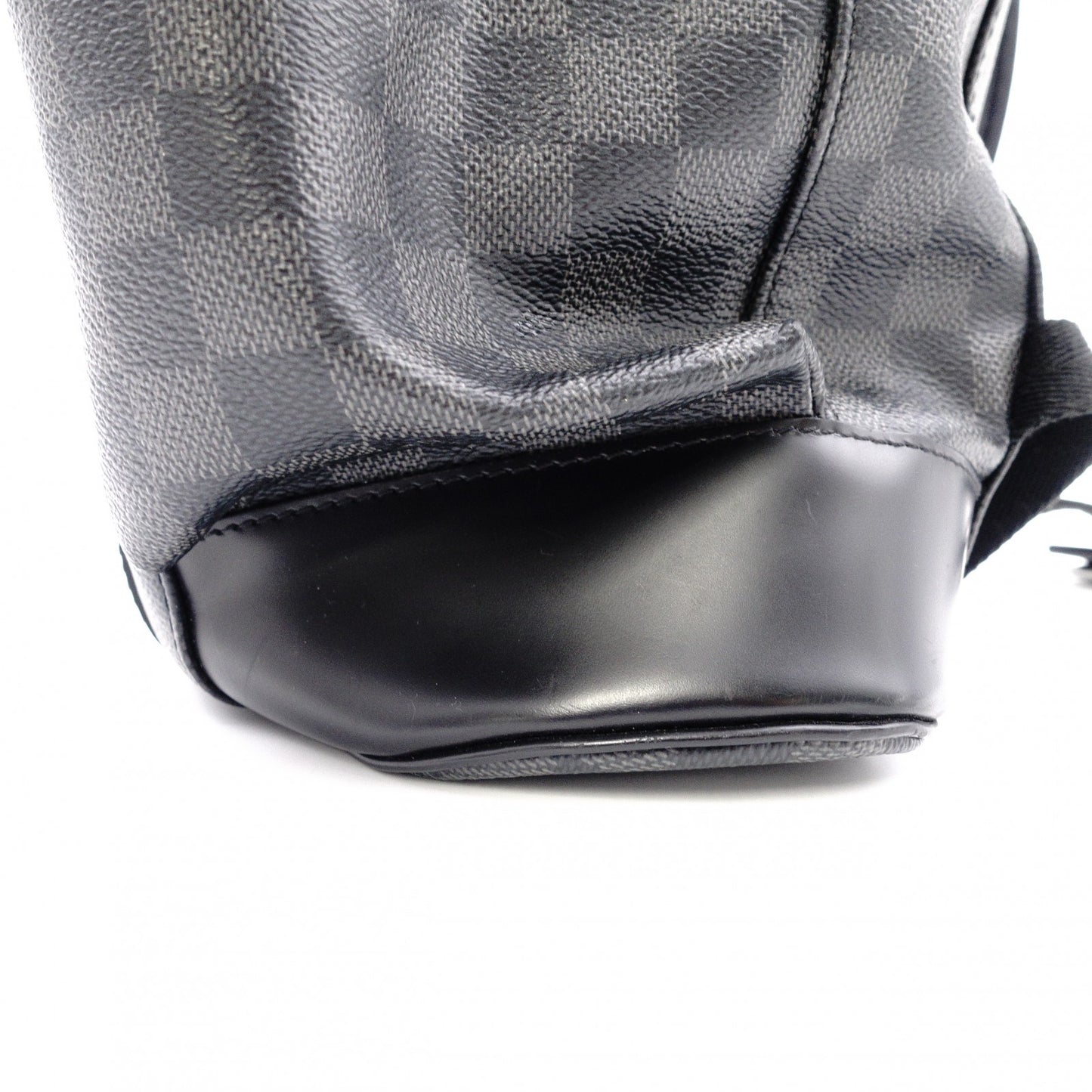 LOUIS VUITTON Christopher PM Damier Graphite Backpack, PVC, Gray, Men's