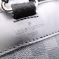 LOUIS VUITTON Christopher PM Damier Graphite Backpack, PVC, Gray, Men's