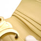 CELINE Triomphe Bifold Wallet Leather Yellow Gold Hardware