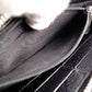 SAINT LAURENT Cassandra Long Wallet Leather Black