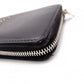 SAINT LAURENT Cassandra Long Wallet Leather Black