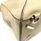 LOEWE Puzzle Bag Medium Handbag Leather Khaki Beige 2-Way Shoulder Bag Silver Hardware 7-8-122