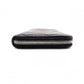 CHANEL Round Fastener Matelassé Long Wallet Leather Black
