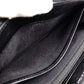 CHANEL Round Fastener Matelassé Long Wallet Leather Black