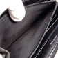 CHANEL Round Fastener Matelassé Long Wallet Leather Black