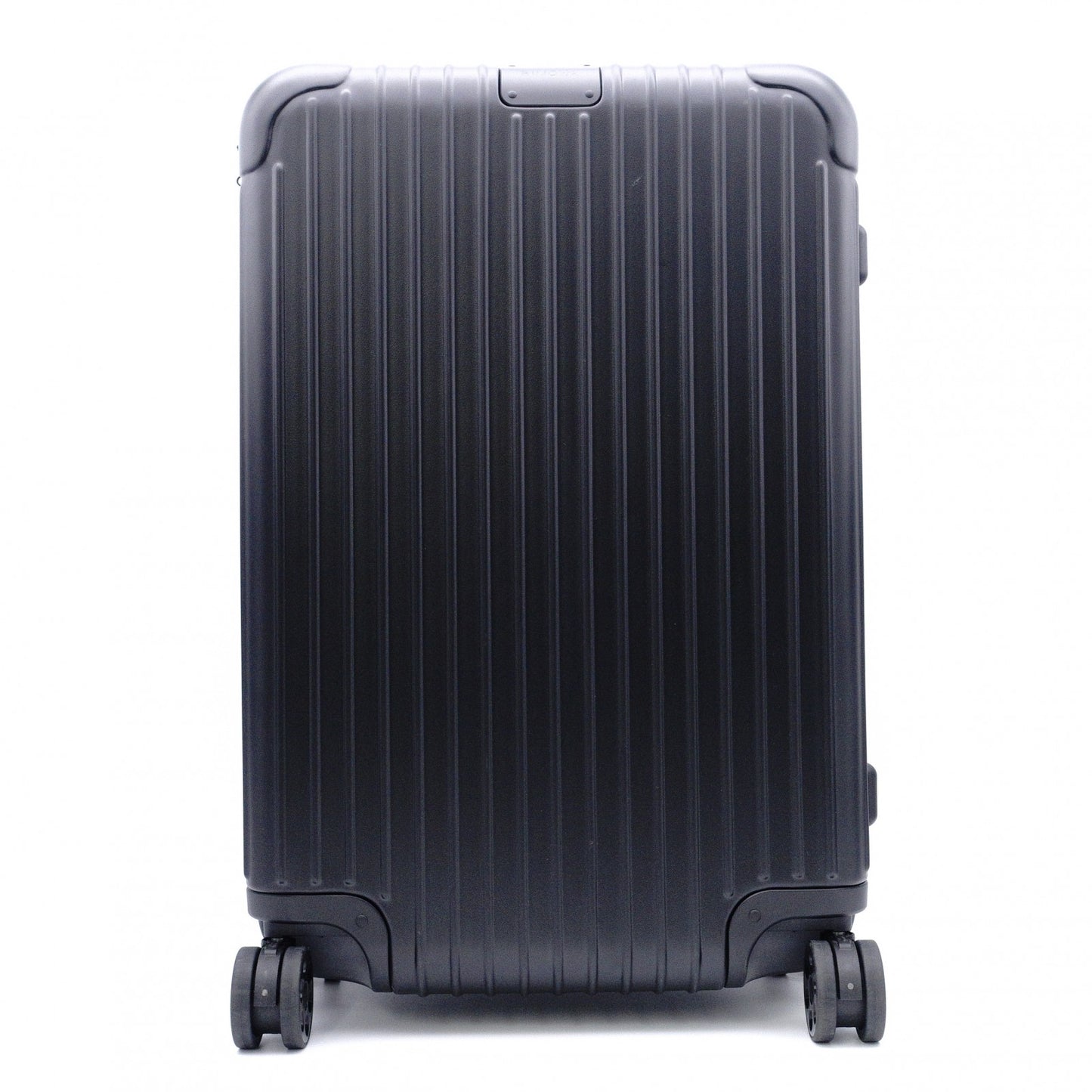 RIMOWA Check-In M 60L 832.63.63.4 Essential Carry-On Suitcase, Polycarbonate, Matte Black