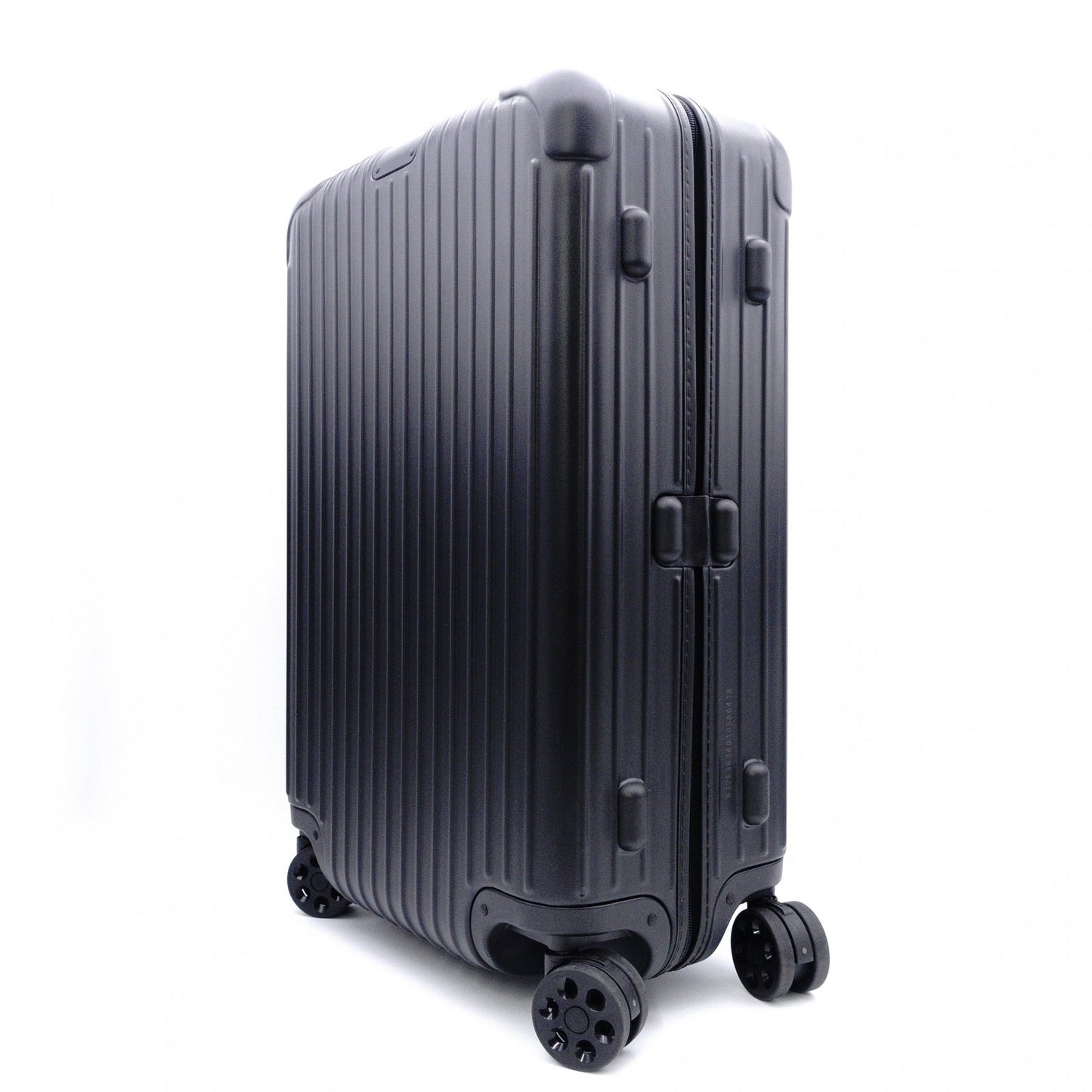 RIMOWA Check-In M 60L 832.63.63.4 Essential Carry-On Suitcase, Polycarbonate, Matte Black