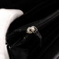 CHANEL Round Fastener Matelassé Long Wallet Leather Black
