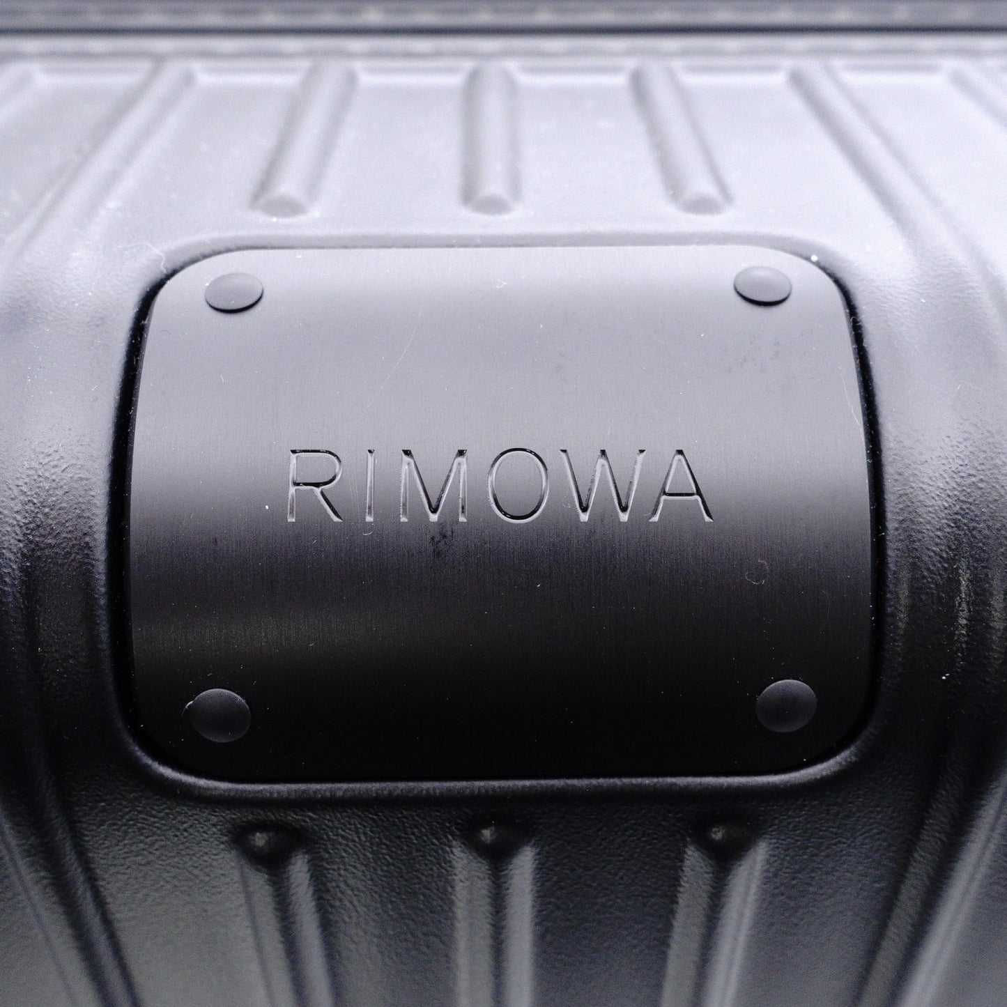 RIMOWA Check-In M 60L 832.63.63.4 Essential Carry-On Suitcase, Polycarbonate, Matte Black