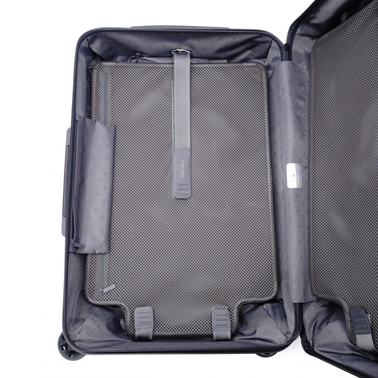 RIMOWA Check-In M 60L 832.63.63.4 Essential Carry-On Suitcase, Polycarbonate, Matte Black