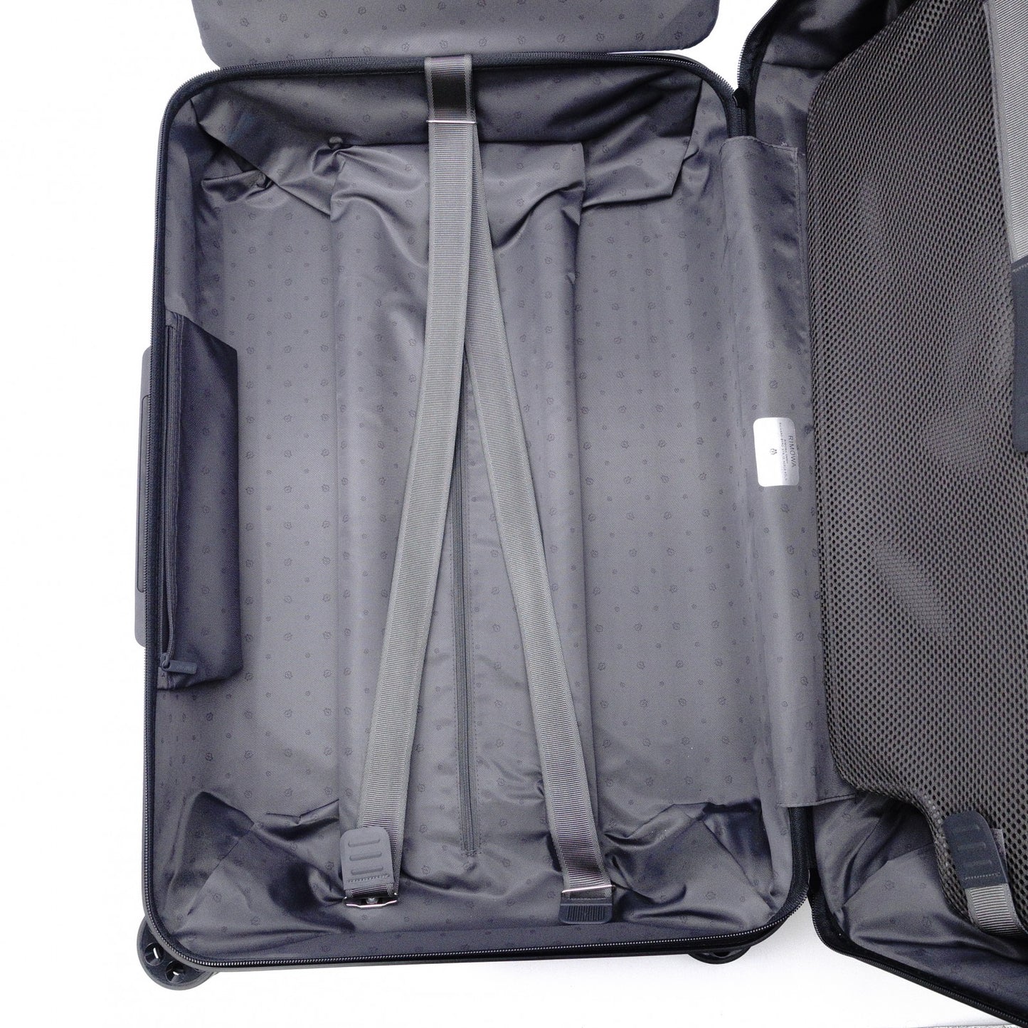 RIMOWA Check-In M 60L 832.63.63.4 Essential Carry-On Suitcase, Polycarbonate, Matte Black