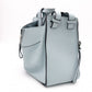 LOEWE Hammock Handbag Leather Light Blue 2-Way