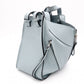 LOEWE Hammock Handbag Leather Light Blue 2-Way
