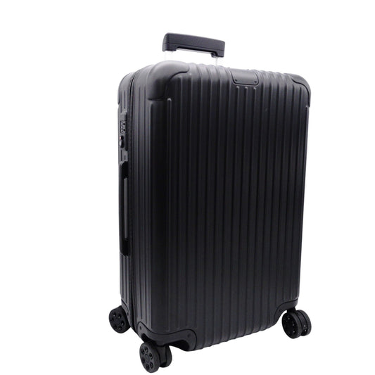 RIMOWA Check-In M 60L 832.63.63.4 Essential Carry-On Suitcase, Polycarbonate, Matte Black