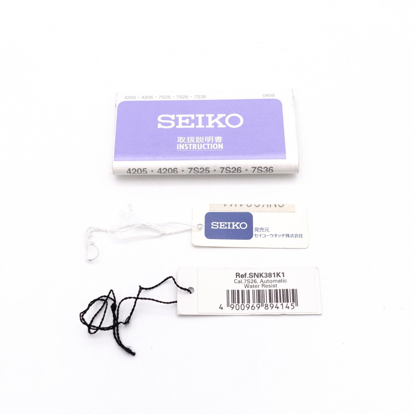 SEIKO Automatic SNK381KI Seiko 5 Watch, Stainless Steel, Silver