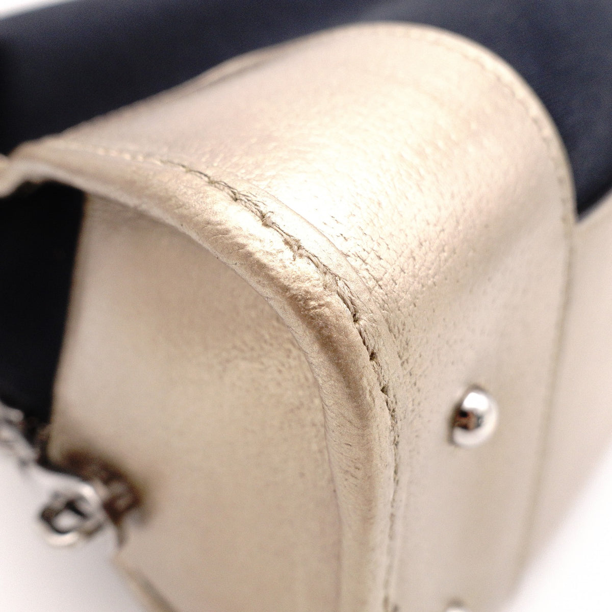 LOEWE Amazona 36 Boston Handbag, Canvas/Leather, Black/Gold, Silver Hardware, Women's