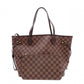 LOUIS VUITTON Neverfull Damier Ébène Shoulder Bag in Brown