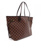 LOUIS VUITTON Neverfull Damier Ébène Shoulder Bag in Brown