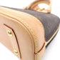 LOUIS VUITTON Alma BB Monogram Canvas Shoulder Bag with Leather and PVC Accents in Brown Tones (2-Way)
