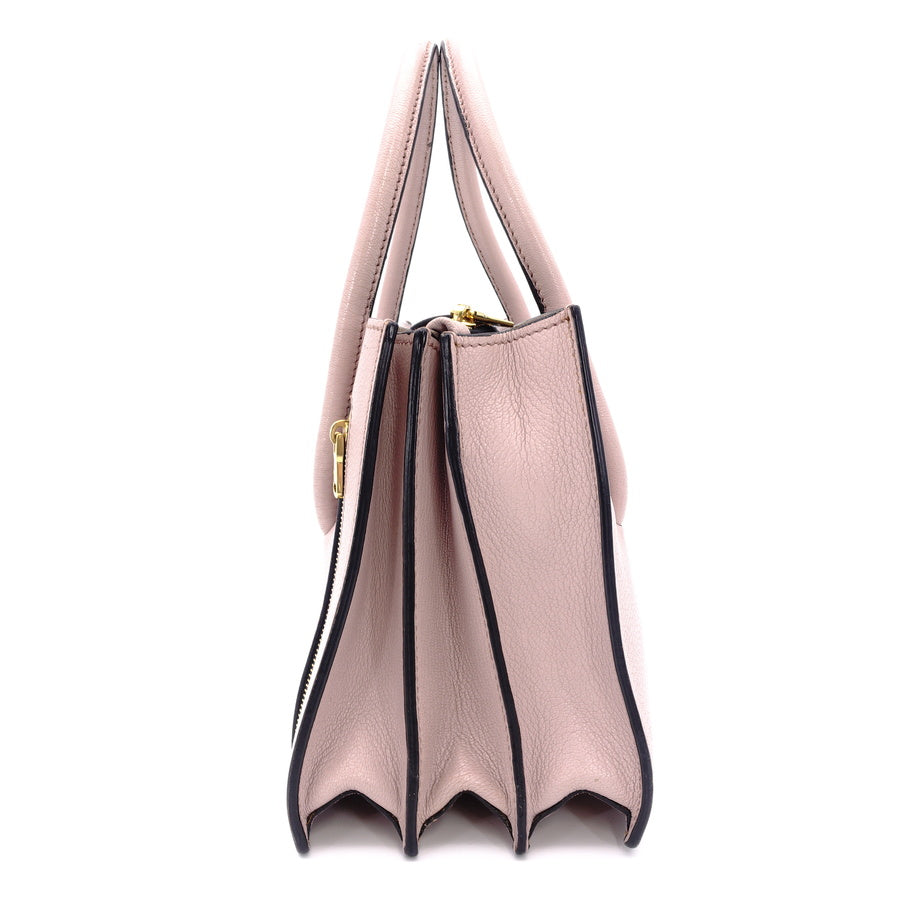 MIU MIU Madras 2-way Handbag Pink