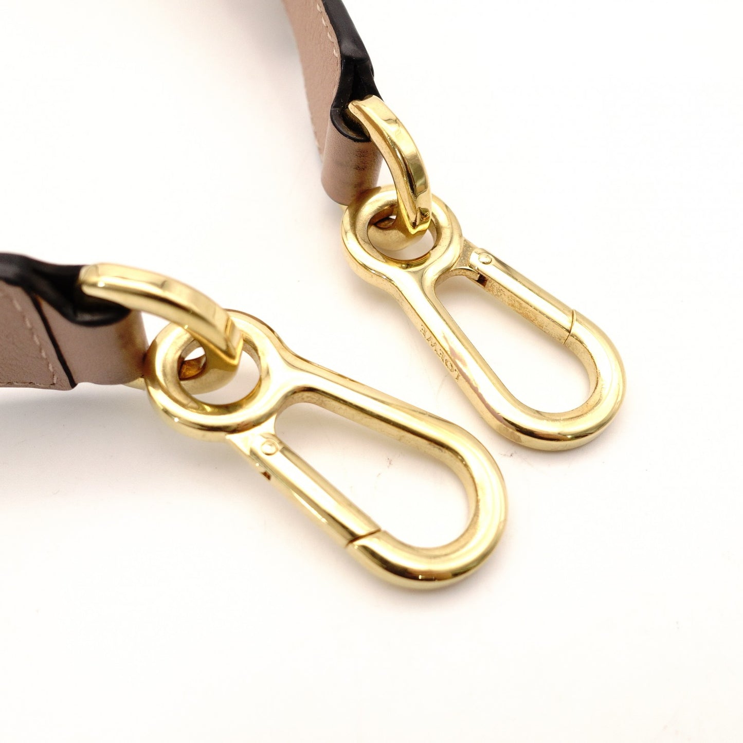 LOEWE Puzzle Bag Medium Handbag Leather Suede Pink Beige 2-Way Shoulder Bag Silver Hardware 7-11-188