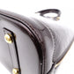 LOUIS VUITTON Alma PM Vernis Handbag, Patent Leather, Amaranth (Bordeaux)