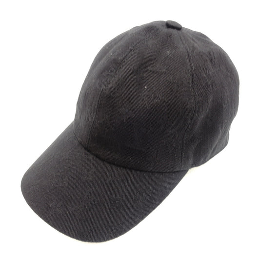 LOUIS VUITTON Essential Hat Black Canvas