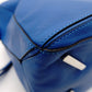 LOEWE Puzzle Bag Large Handbag Leather Blue 2-Way Shoulder 7-7-1157