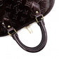 LOUIS VUITTON Alma PM Vernis Handbag, Patent Leather, Amaranth (Bordeaux)