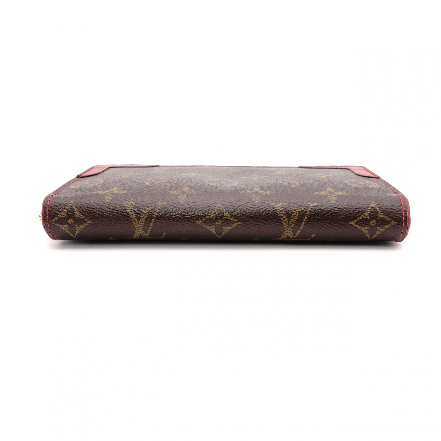 Louis Vuitton Retiro Zippy Wallet Monogram Red