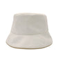 LOUIS VUITTON Bucket Hat Dailygram White × Beige M7163M Hat Cotton 22.8" 7-10-1035