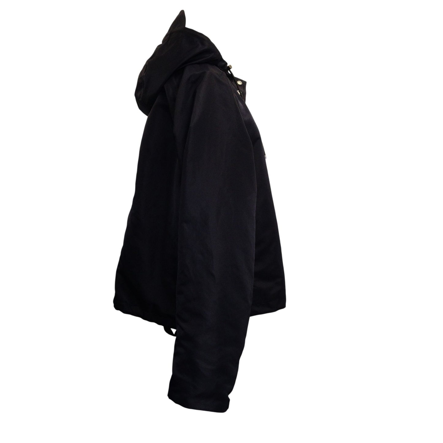LOEWE Anagram IT/EU Size 46 M–L Nylon Jacket, Polyester/Nylon, Navy, Drawstring Hood