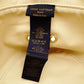 LOUIS VUITTON Bucket Hat Dailygram White × Beige M7163M Hat Cotton 22.8" 7-10-1035